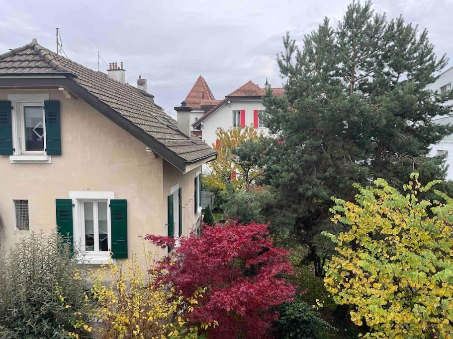 Apartamento Proche Lausanne: Studio Bien Equipe Prilly Exterior foto
